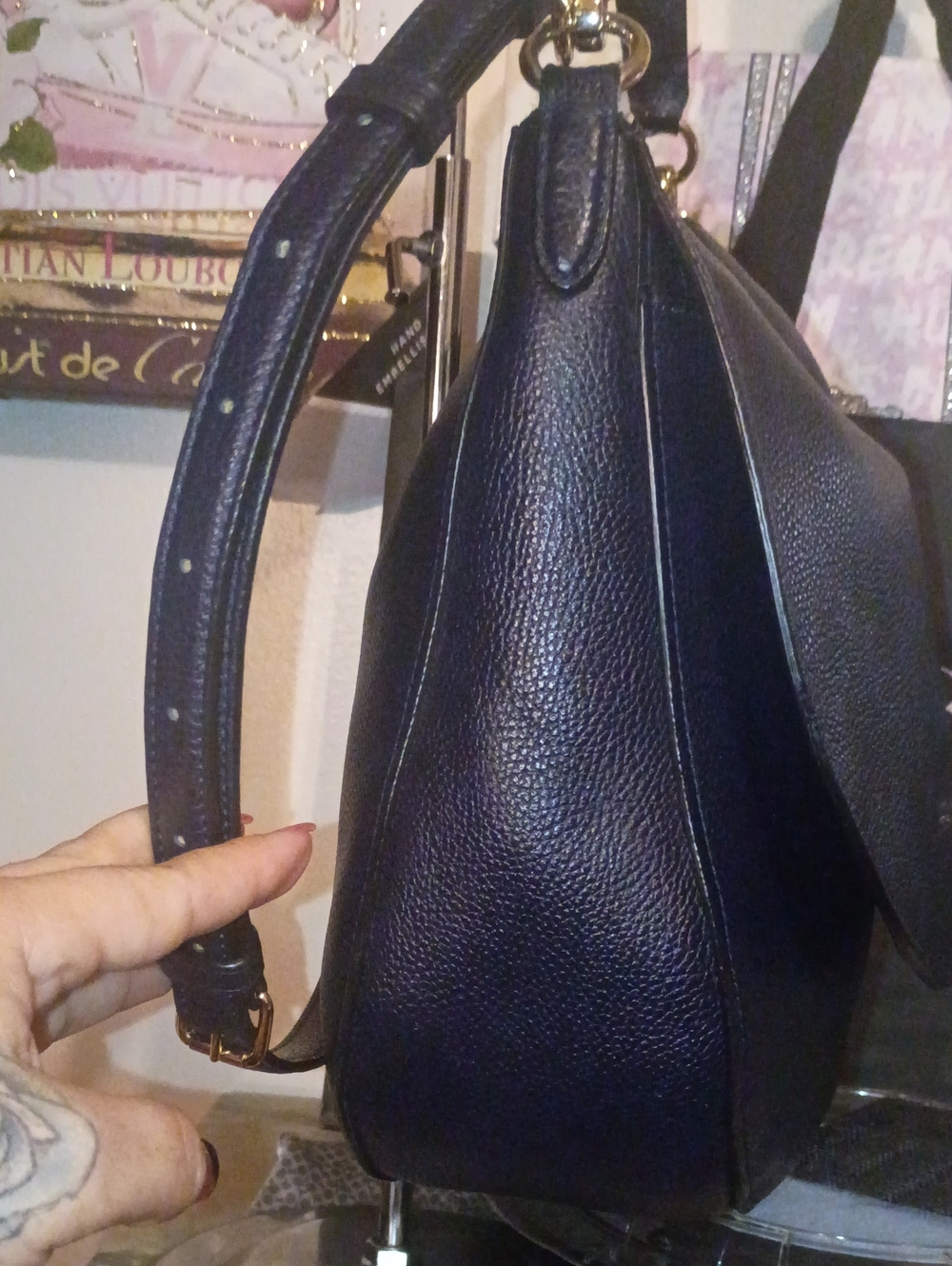 Coach Turn Lock Hobo Bag - Picture 7 of 15
